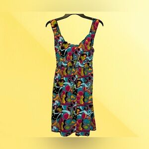Disney Parks Mickey Mouse Abstract Print Sundress